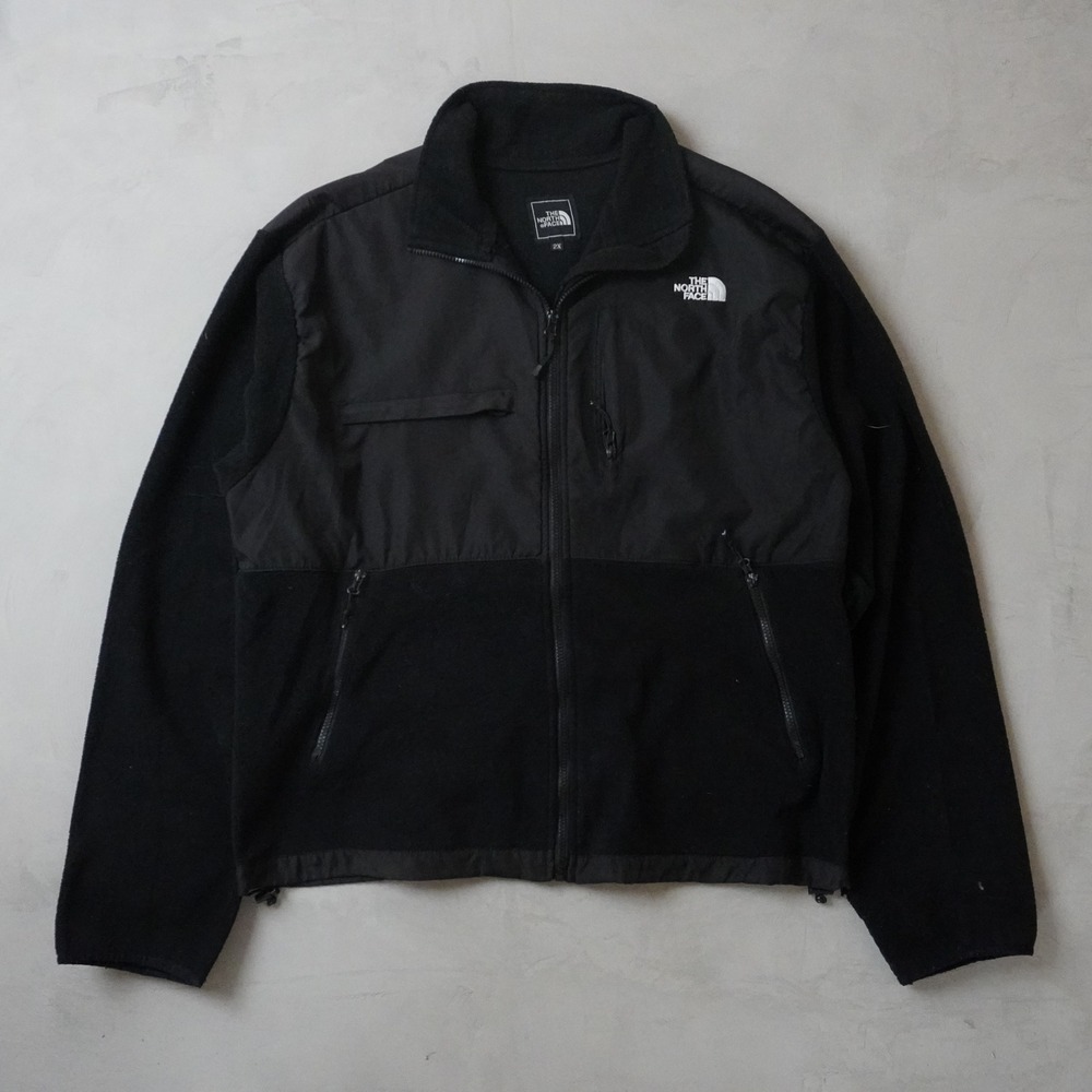 Vintage The North Face Denali Fleece Jacket Medium Mens Black Full Zip Outdoor
